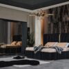 dark Dark Black Yatak Odası Takımı