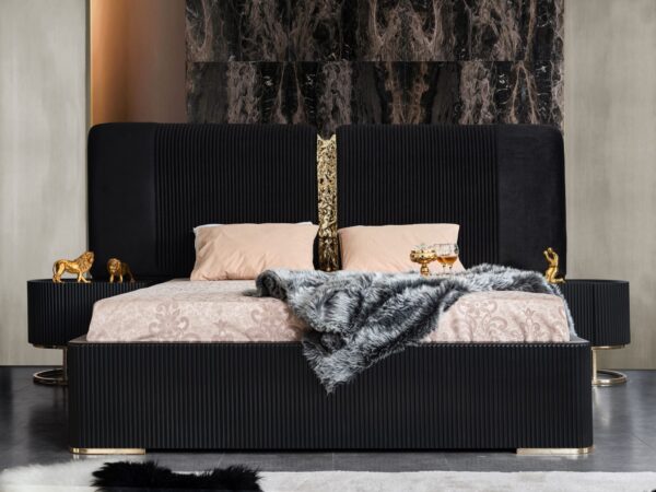 dark2 Dark Black Yatak Odası Takımı